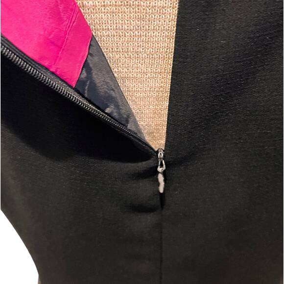 Calvin Klein Cocktail Dress Business Midi Size 10P Minimalist Modern - Picture 4 of 6